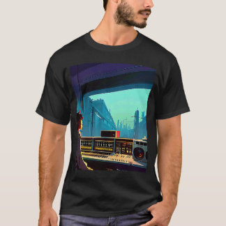 T-shirt Lo fi hip hop refroidissement chillhop bat l'esthé