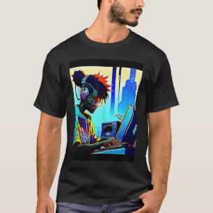T-shirt Lo fi hip hop refroidissement chillhop bat l'esthé