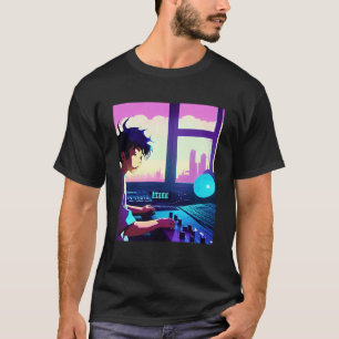 T-shirt Lo fi hip hop refroidissement chillhop bat l'esthé