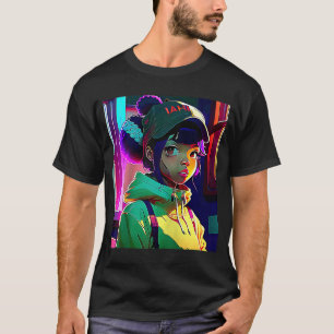 T-shirt Lo fi hip hop refroidissement chillhop bat l'esthé