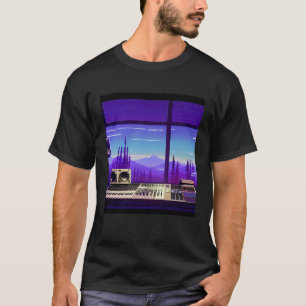 T-shirt Lo fi hip hop refroidissement chillhop bat l'esthé