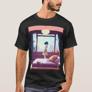 T-shirt Lo fi hip hop refroidissement chillhop bat l'esthé