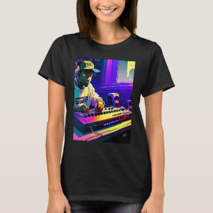 T-shirt Lo fi hip hop refroidissement chillhop bat l'esthé