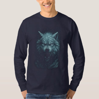 T-shirt Lobo de nieve