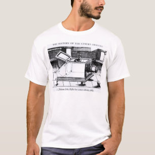 T-shirt L'obscura réflexe d'appareil-photo de boîte