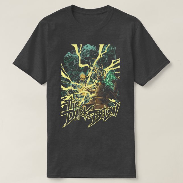 T-shirt L'obscurité en dessous (Design devant)