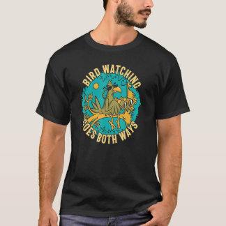 T-shirt L'Observation Des Oiseaux A Les Deux Voies Oiseaux