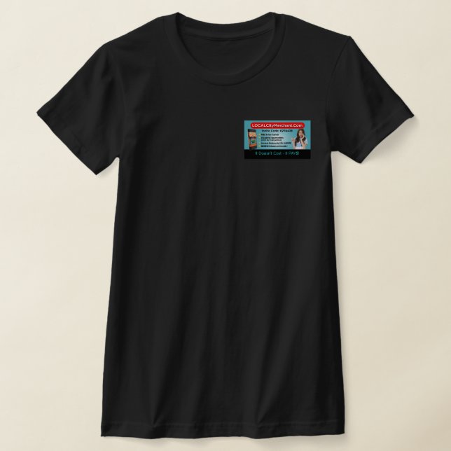T-shirt Local City Places (Poser)