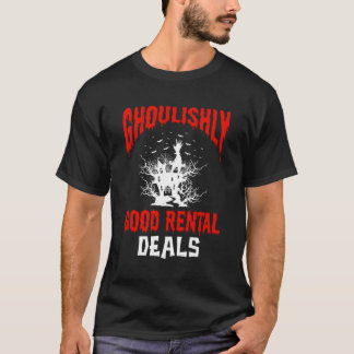 T-shirt Locataires du propriétaire Halloween Agent immobil