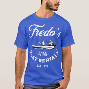 T-shirt Location de bateaux à Fredos Lake Tahoe Est 1959
