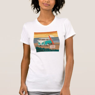 T-shirt Locaux uniquement   VW Surf Van