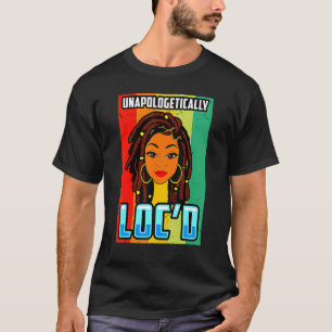 T-shirt Loc'd Black Girl-Queen Melanin Lo