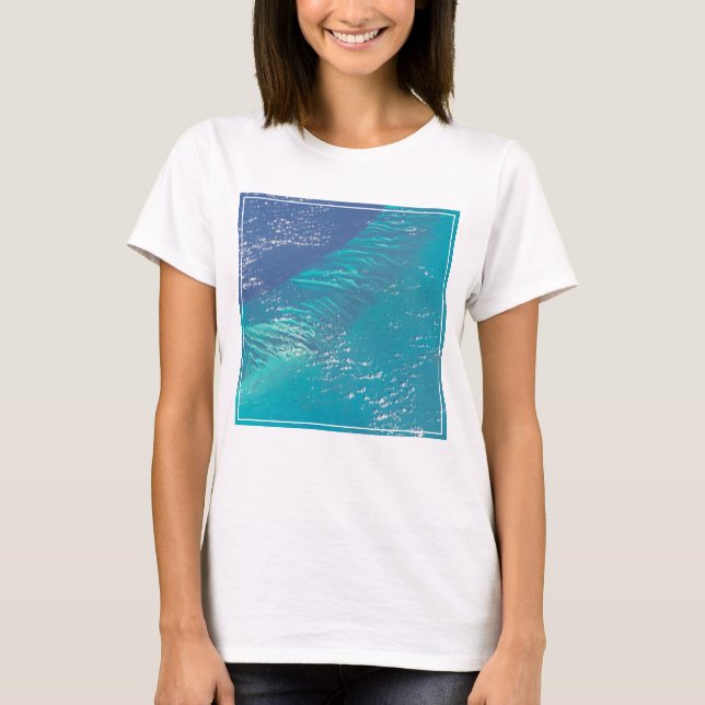 T-shirt L'Océan Atlantique Au Bord Des Bahamas (Devant)