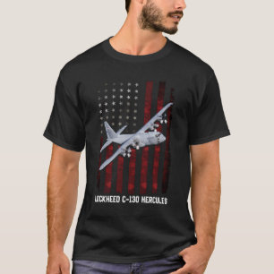 T-shirt Lockheed C-130 Hercules Avion canonnier ac-130