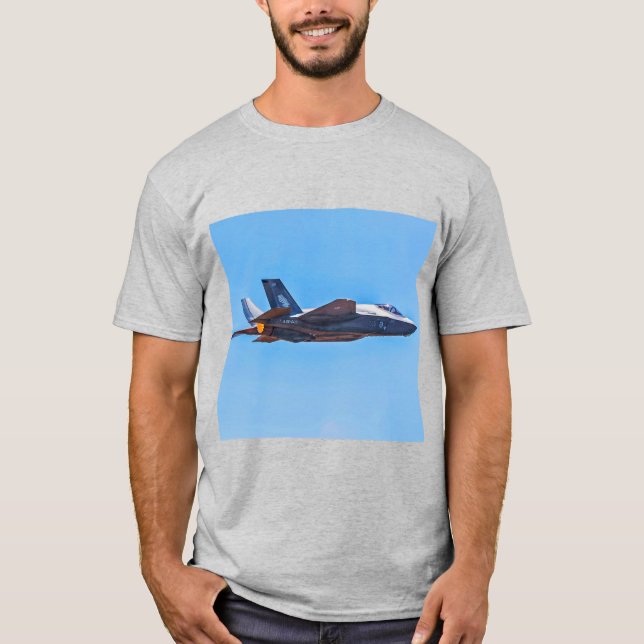 T-shirt Lockheed Martin F-35A Lightning II (Devant)