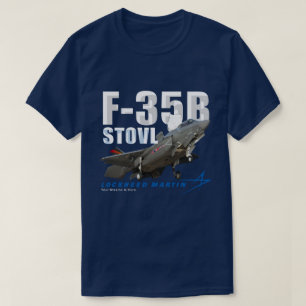 T-shirt Lockheed Martin F-35B Lightning II Stealth Fighter