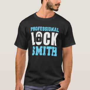 T-shirt Locksmith professionnel Tradesman Locksmithing Loc