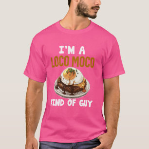 T-shirt Loco Moco Gravy Amoureux De La Nourriture Hawaïenn