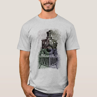 T-shirt locomotif de train pour le papa