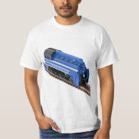 Locomotive à air comprimé bleu