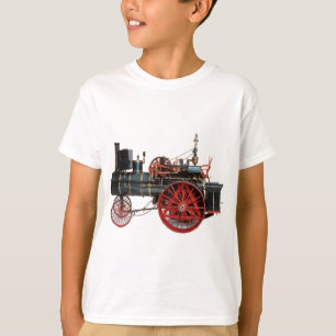 T-shirt LOCOMOTIVE À VAPEUR vintage