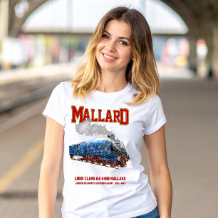 T-shirt Locomotive Classe A4 Mallard - La locomotive à vap