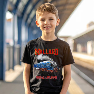 T-shirt Locomotive Classe A4 Mallard - La locomotive à vap