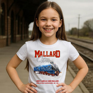 T-shirt Locomotive Classe A4 Mallard - La locomotive à vap
