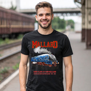 T-shirt Locomotive Classe A4 Mallard - La locomotive à vap
