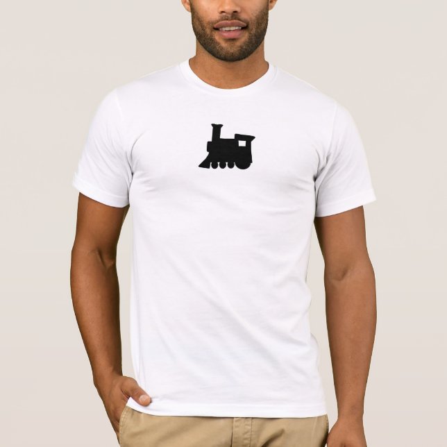 T-shirt Locomotive d'équipe - blanc (Devant)
