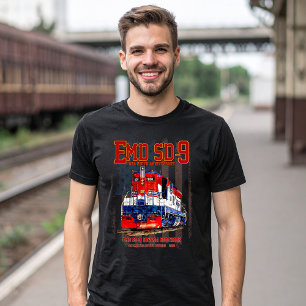 T-shirt Locomotive EMD SD-9 Livrée du 250e anniversaire de