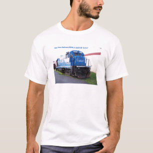 T-shirt Locomotive est #3153 de chemin de fer de Penn