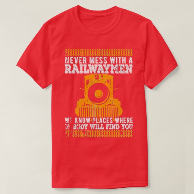 T-shirt Locomotive ferroviaire 7 (Design devant)