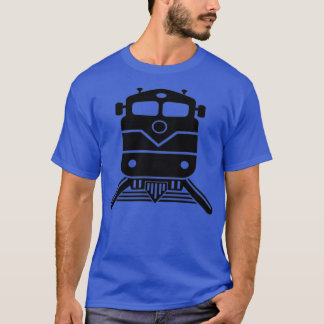 T-shirt Locomotive ferroviaire de conception de conducteur