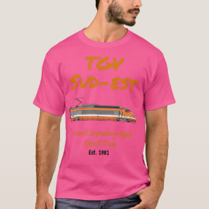 T-shirt Locomotive TGV SudEst