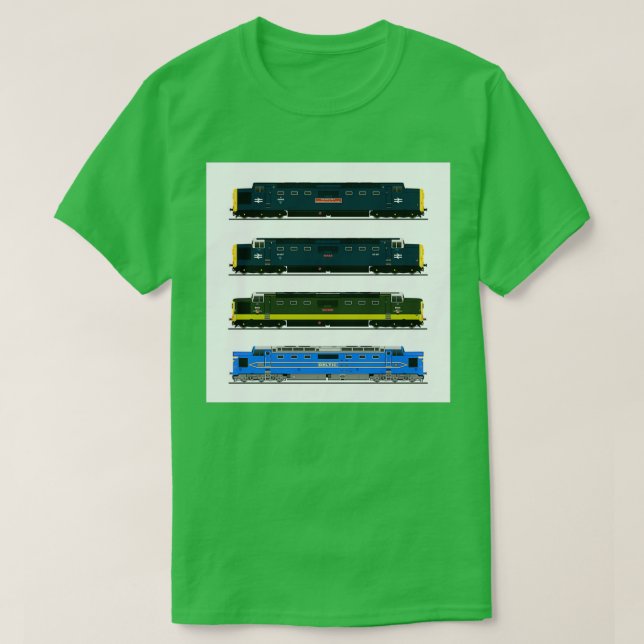 T-SHIRT LOCOMOTIVES DE DÉLTIC (Design devant)