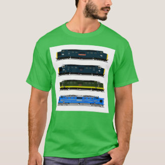 T-SHIRT LOCOMOTIVES DE DÉLTIC