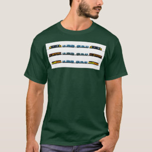 T-SHIRT LOCOMOTIVES DE NETTOYAGE EN TÊTE DE FER BRITANNIQU