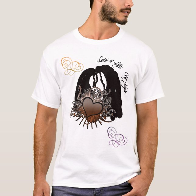 T-shirt Locs pièce en t des 4 vies (Devant)