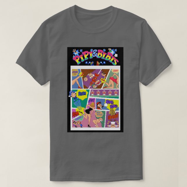 T-shirt L'Oddité Qui Est Pipi Bibis (Design devant)