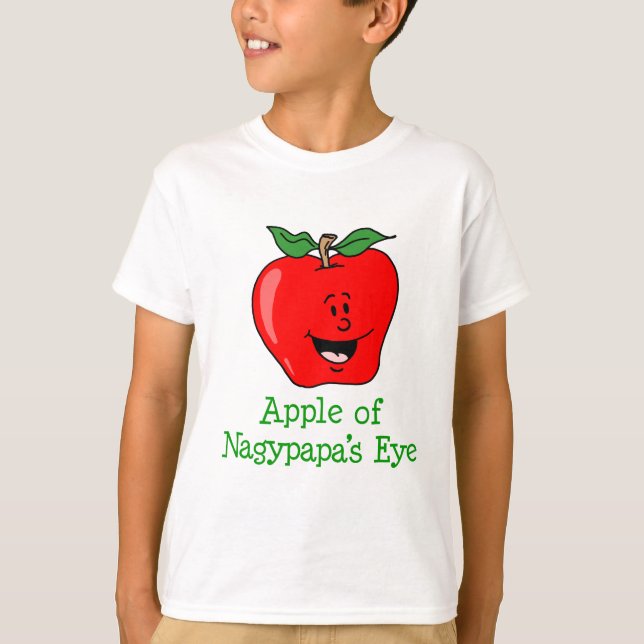 T-shirt L'oeil d'Apple Nagypapa (Devant)