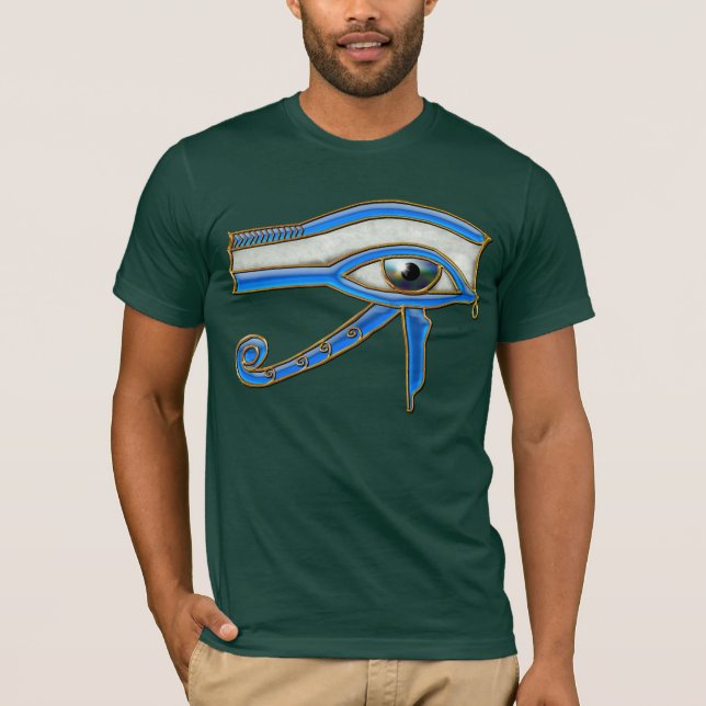 T-shirt L'oeil égyptien de Horus, ancienne chemise du conc (Devant)