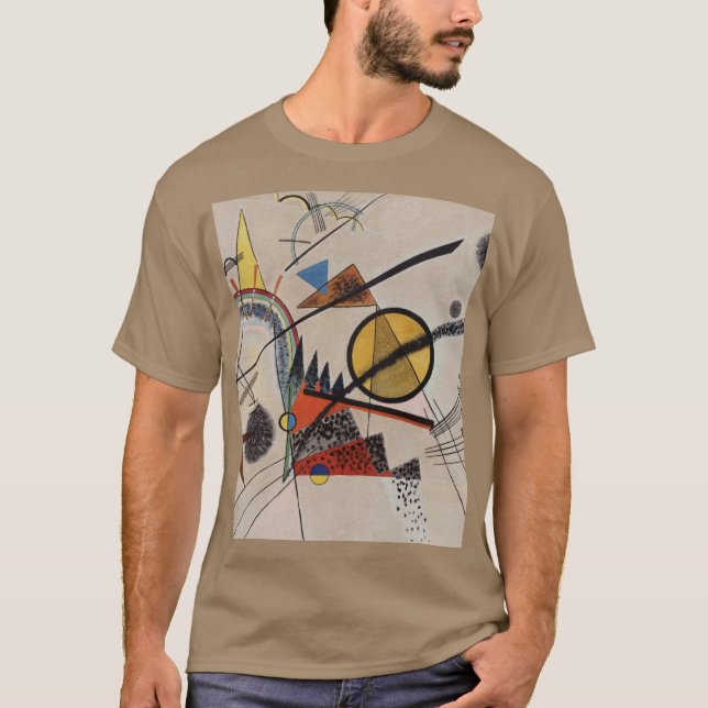 T-shirt L'oeuvre Abstraite de Kandinsky (Devant)