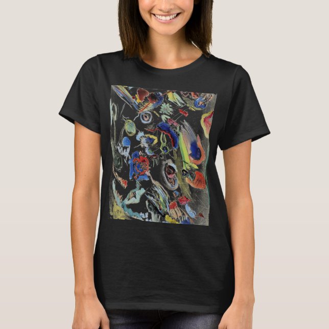 T-shirt L'oeuvre Abstraite de Kandinsky (Devant)