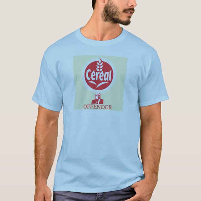T-shirt L'offensant des céréales, Trump (Devant)
