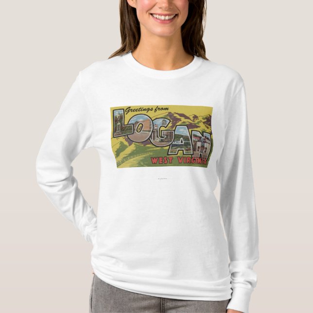 T-shirt Logan, la Virginie Occidentale - grandes scènes de (Devant)