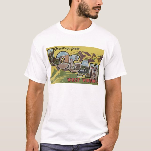 T-shirt Logan, la Virginie Occidentale - grandes scènes de (Devant)