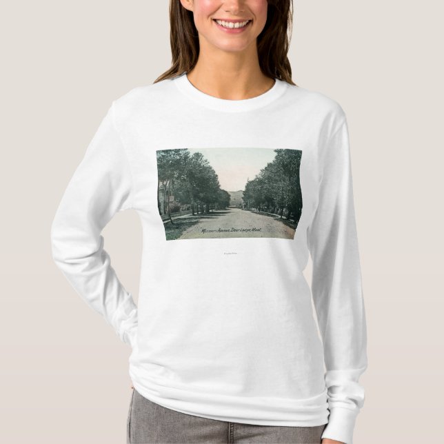 T-shirt Loge de ViewDeer d'avenue du Missouri, la TA (Devant)