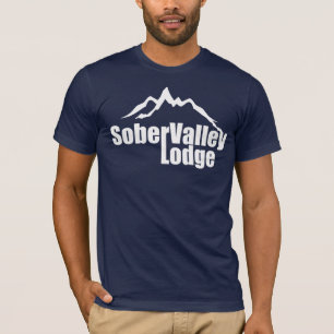 T-shirt Loge sobre de vallée