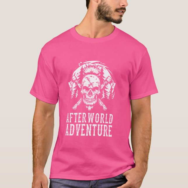 T-shirt Logger Forester Lumberjack - Timberjack Afterworld (Devant)